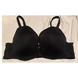 Cacique‎ Full Figure Black Cooling French Full Coverage Underwire Bra, Size 40DD